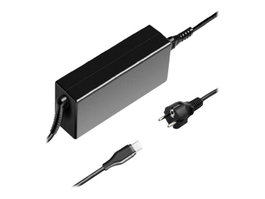 CoreParts Adaptador de corriente USB-C 65W 5-20V/3-3.5A PD3.0 con Cable EU (Schuko)
