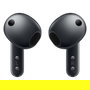 Samsung Galaxy Buds4 SM-R540 Auriculares Inalámbricos Intrauditivos Bluetooth 6.1 con Cancelación Activa de Ruido, Estuche de Carga Inalámbrica y 24h de Autonomía, Color Negro
