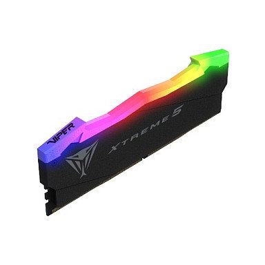 Patriot Viper RGB Xtreme5 DDR5 PE926 - Memoria RAM 32GB (2x16GB) 7600MHz CL36 288-pin DIMM con iluminación RGB y disipador