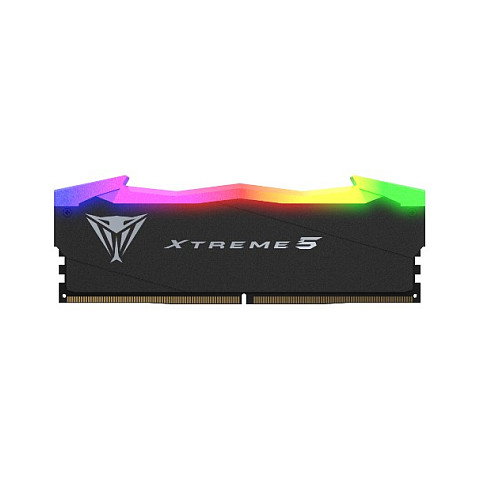 Patriot Viper RGB Xtreme5 DDR5 PE926 - Memoria RAM 32GB (2x16GB) 7600MHz CL36 288-pin DIMM con iluminación RGB y disipador