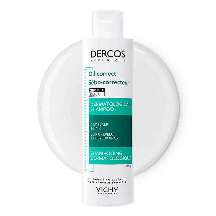 Vichy DERCOS Champú Tratamiento Sebo-Control Anti-Exceso de Sebo, Sin Resecar, 200 ml Vichy DERCOS Champú Tratamiento Sebo-Control Anti-Exceso de Sebo, Sin Resecar, 200 ml
