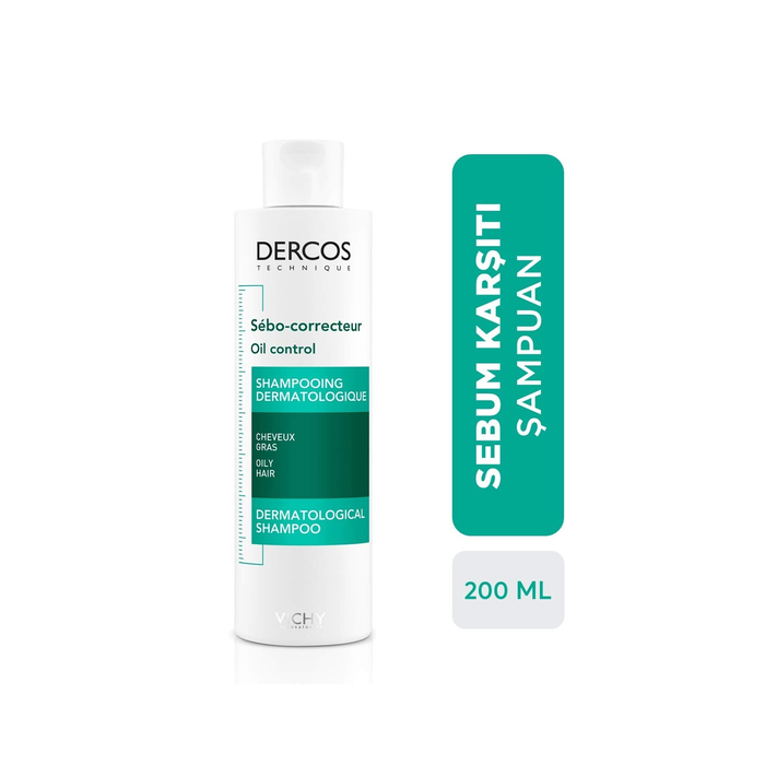 Vichy DERCOS Champú Tratamiento Sebo-Control 200 ml Vichy DERCOS Champú Tratamiento Sebo-Control 200 ml