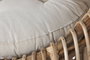 DKD Home Decor Silla de Ratán y Bambú Natural