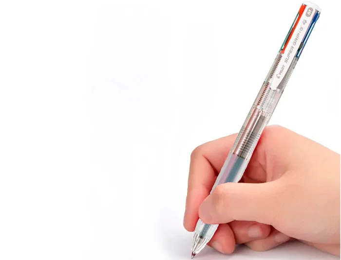 Boligrafo Pilot Super Grip G 4 Colores Retractil Sujecion De Caucho Tinta Base De Aceite Cuerpo Transparente 12 unidades Boligrafo Pilot Super Grip G 4 Colores Retractil Sujecion De Caucho Tinta Base De Aceite Cuerpo Transparente 12 unidades