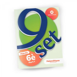 (CAT).NOU-SET 6E.PRIM.PART 1 MATEMATIQUES, NADAL EDARCA EDITORIAL - NADAL EDARCA EDITORIAL