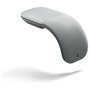 Microsoft Surface Arc Mouse, Ratón Inalámbrico Bluetooth, Tecnología BlueTrack, Ambidiestro, 1000 DPI, Gris Claro, Ideal para Viajes y Windows