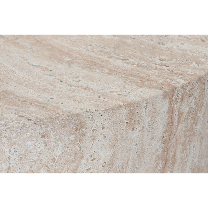DKD Home Decor Mesa de Centro Neoclásica Símil Travertino DKD Home Decor Mesa de Centro Neoclásica Símil Travertino