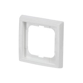 BUSCH-JAEGER Marco de Mecanismo BJ 1721-184, 1 Módulo, Color Davos/Blanco Estudio para Instalación en Superficie