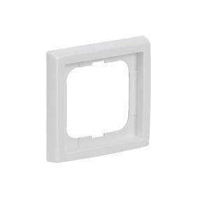 BUSCH-JAEGER Marco de Mecanismo BJ 1721-184, 1 Módulo, Color Davos/Blanco Estudio para Instalación en Superficie