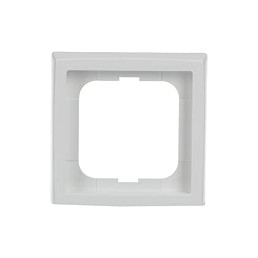 BUSCH-JAEGER Marco de Mecanismo BJ 1721-184, 1 Módulo, Color Davos/Blanco Estudio para Instalación en Superficie