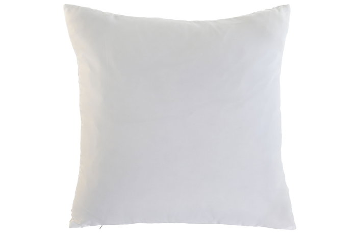DKD Home Decor Cojin Blanco 45 x 45 x 45 cm Poliester