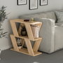 Hanah Home Mesa Auxiliar Roble Tablero Partículas Melaminado 60x57x22 cm