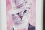DKD Home Decor Cuadro Gatos Enmarcado Surtido de 4 unidades