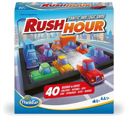 Ravensburger Juego Rush Hour - Juego de Lógica y Puzzle con Bloques Deslizantes, Recomendado a partir de 8 años