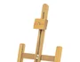 Liderpapel Caballete de Pintor de Sobremesa Madera de Pino Barnizado 80x27.5x30 cm Certificado FSC