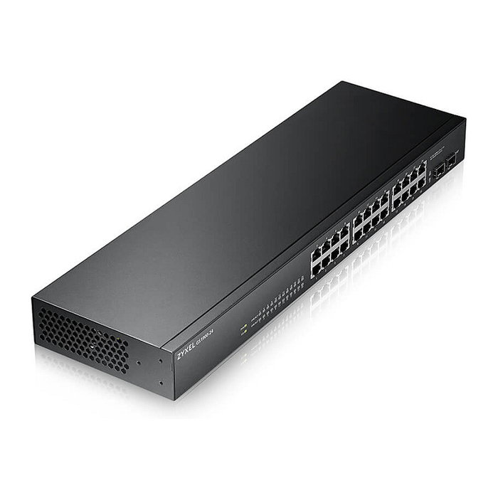 Zyxel GS-1900-24 v2 Switch Gestionado L2 de 24 Puertos Gigabit y 2 SFP Negro
