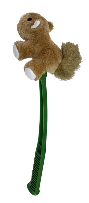 Hunter Flingerz Juguete para Perros Ardilla Peluda con Lanzador de Nylon Balístico Resistente, Lavable Hunter Flingerz Juguete para Perros Ardilla Peluda con Lanzador de Nylon Balístico Resistente, Lavable