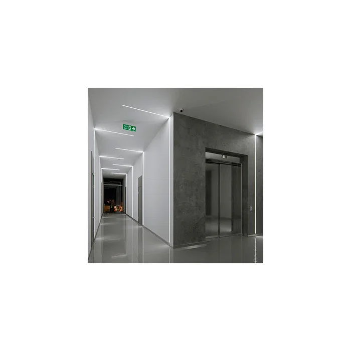 Perfíl Aluminio Tipo MONO 2,02M Lacado Blanco