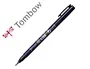 Tombow Rotulador Fudenosuke Punta Pincel Dura Negro Tinta Base Agua