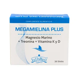 JELLYBELL Megamielina Plus 30 Sticks para Huesos, Articulaciones y Osteoporosis