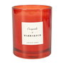 Home Deco Factory Vela Perfumada en Vaso con Tapa - 220g, 26h - Aromas Almizcle, Ámbar o Higo (Azul, Marrón, Gris), 9 cm altura