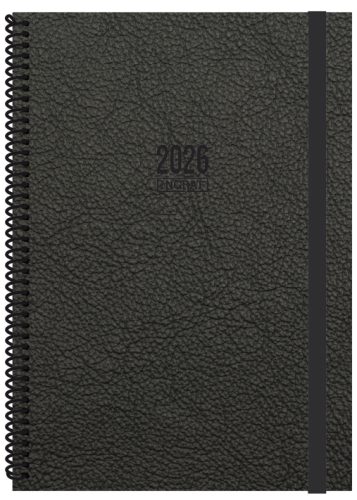 Ingraf Agenda 2026 Tokio D/P 17x24 Negro Castellano 356562