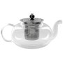 Home Deco Factory Tetera con Infusor 700 ml Vidrio Borosilicato