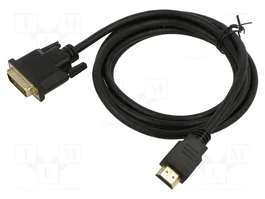 ART Cable DVI-D (18+1) a HDMI 1.3 de 1,8m, Negro
