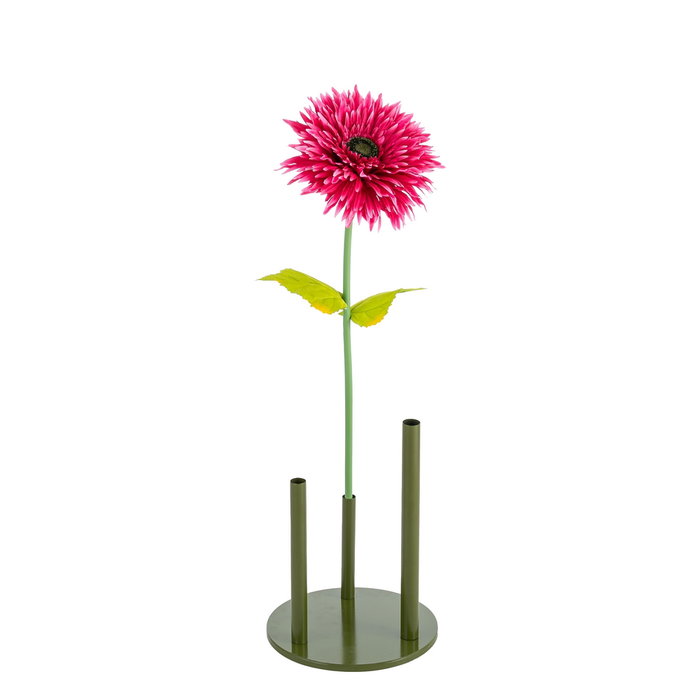Flor Gerbera Fucsia Artificial 25 X 25 X 100 cm (Set de 2)