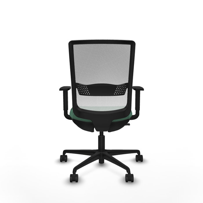 PIQUERAS Y CRESPO Silla de oficina Haches Verde esmeralda y Blanco PIQUERAS Y CRESPO Silla de oficina Haches Verde esmeralda y Blanco