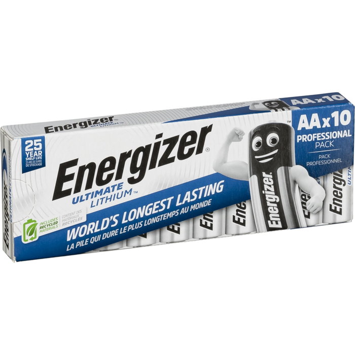Energizer Ultimate Lithium AA Blister de 10 Unidades Energizer Ultimate Lithium AA Blister de 10 Unidades