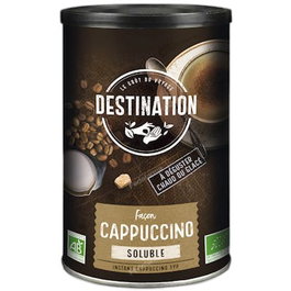 DESTINATION Capuchino Soluble Bio, Sabor a Café, 200 g