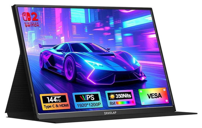 Zeuslap P16 Ultra 16 Pulgadas 144Hz 1920x1200 IPS Portátil Negro Zeuslap P16 Ultra 16 Pulgadas 144Hz 1920x1200 IPS Portátil Negro