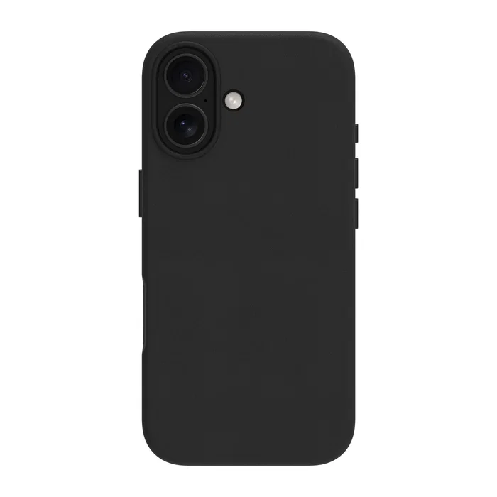 DBRAMANTE1928 Roskilde MS Funda de Cuero para iPhone 17 Negro - Resistente a Rayones, Compatible con Cargador MagSafe Inalámbrico