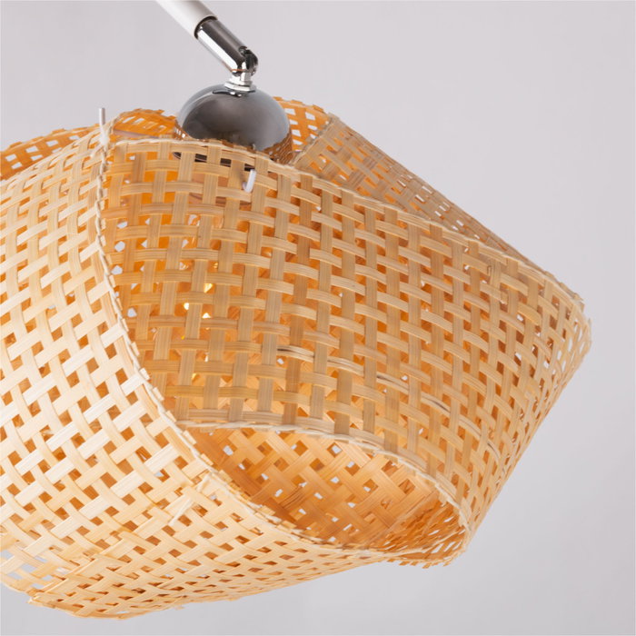 Singaraja Lámpara de Suelo Elegante con Bombilla LED E27 - SKD-F1001
