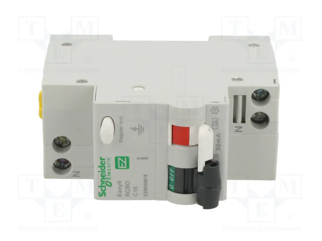 SCHNEIDER ELECTRIC RCBO Easy9 EZ 16A 30mA 1+N