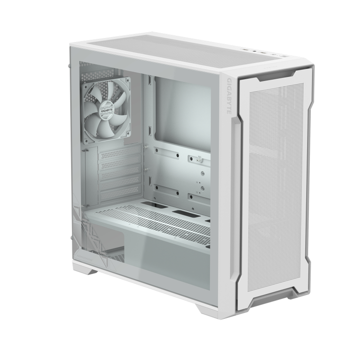 GIGABYTE C102 GLASS Midi Tower PC Blanco con Vidrio Templado para Gaming