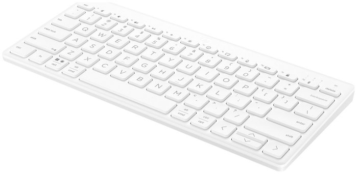 HP Teclado Inalámbrico 350 Multi-Device Blanco, Diseño Plano, Bluetooth, Oficina HP Teclado Inalámbrico 350 Multi-Device Blanco, Diseño Plano, Bluetooth, Oficina
