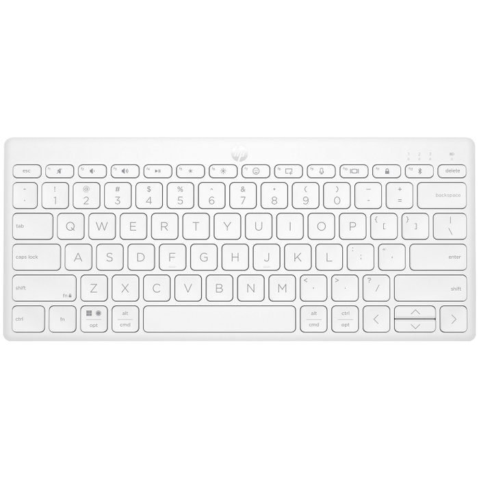 HP Teclado Inalámbrico 350 Multi-Device Blanco, Diseño Plano, Bluetooth, Oficina HP Teclado Inalámbrico 350 Multi-Device Blanco, Diseño Plano, Bluetooth, Oficina