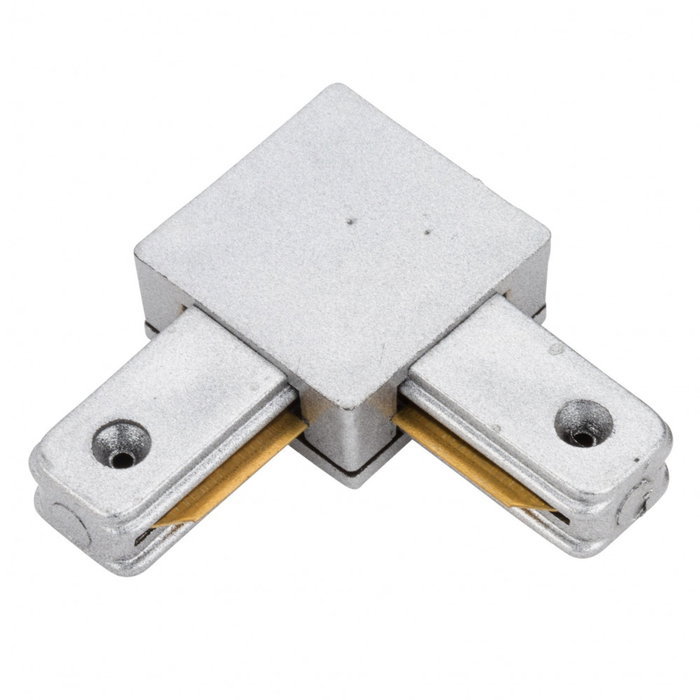 Conector 90° para Carril Monofásico de Aluminio para Focos LED Conector 90° para Carril Monofásico de Aluminio para Focos LED
