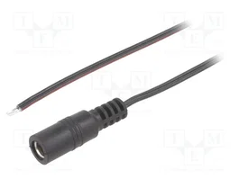 BQ CABLE Cable de alimentación plano DC 5,5/2,5 de 1,5m