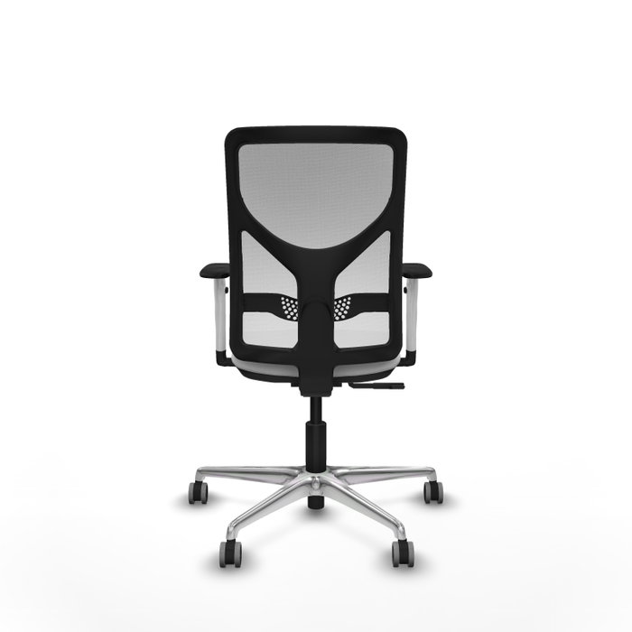 PIQUERAS Y CRESPO Silla de oficina Motilla con mecanismo Sincro, color Blanco