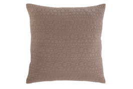 DKD Home Decor Cojín de Poliéster Malva 60x60 cm (Pack de 2)