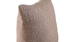 DKD Home Decor Linen collection 1c24 Cojin Malva 60 x 60 cm (2 Unidades)