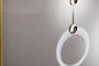 DKD Home Decor Cuadro de Aluminio y MDF con Diseño de Jarrones (Pack de 2)