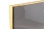 DKD Home Decor Cuadro de Aluminio y MDF con Diseño de Jarrones (Pack de 2)