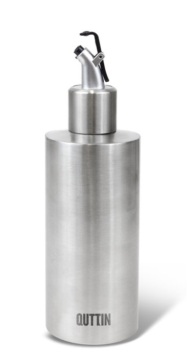 Inde Aceitera Inox 350 ml con Tapón Quttin, 12 Unidades