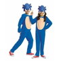 Liragram Disfraz Sega Sonic Película Basic Azul Talla 3-4 Años