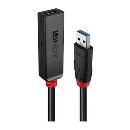 Lindy Cable USB 3.0 Active Extension Slim de 10 metros