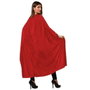 Atosa Capa de Halloween Roja y Brillante de 130 cm